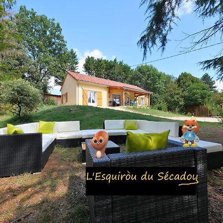 L'Esquirou Du Secadou Villa Castels Eksteriør billede
